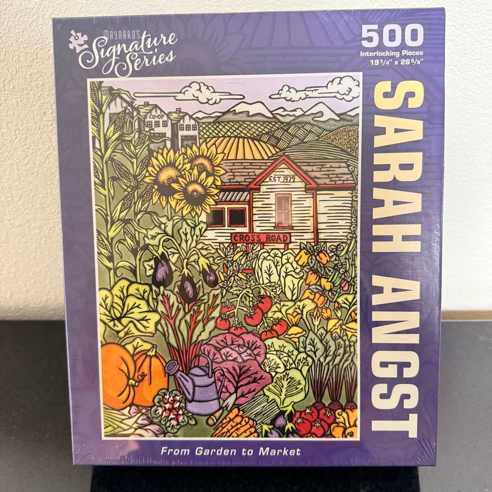'From Garden to Market' 500-Piece Jigsaw Puzzle - Sarah Angst